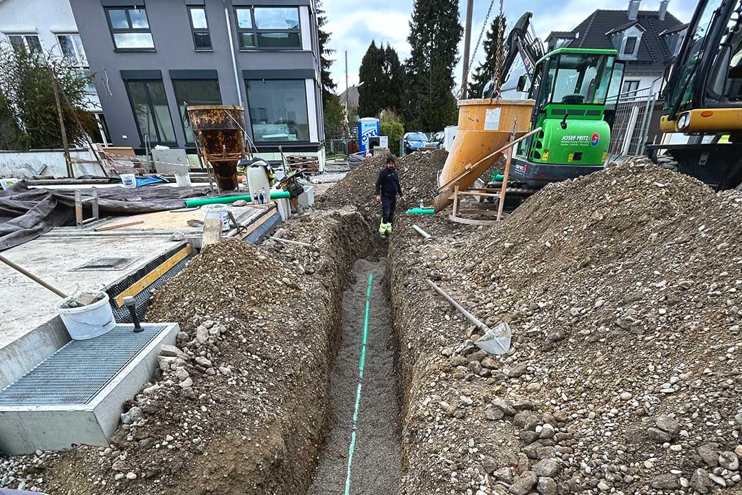 Referenzbild für Kanalbau
