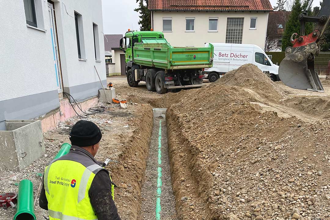 Referenzbild für Kanalbau